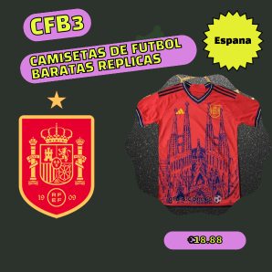 camiseta Espana replica barata